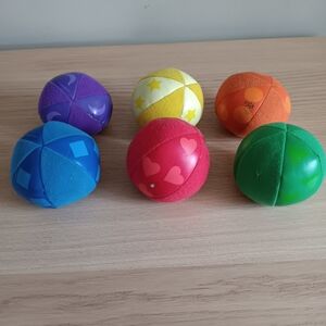 Lakeshore 6x Soft & Safe Sensory Balls for Baby Toddlers